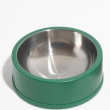 Load image into Gallery viewer, NonSkid Stainless Steel Pet Bowl Spruce