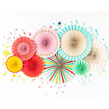 Load image into Gallery viewer, Hip Hip Hooray Party Fans REG$25.99