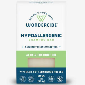 Wondercide Hypoallergenic Shampoo Bar trial size