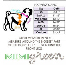 Load image into Gallery viewer, Mimi Green Nylon Webbing  Harness Brown