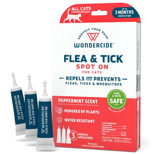 Wondercide Flea & Tick Spot On for Cats Peppermint