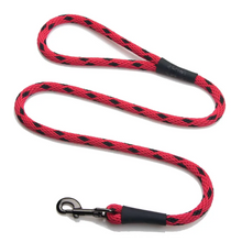 Load image into Gallery viewer, Mendota Snap Leash Black Ice Red