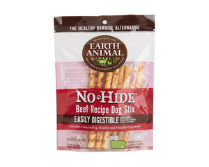 Earth Animal No Hide Stix Beef 10 Pack