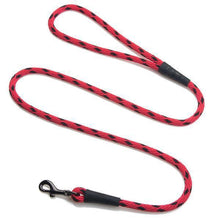 Load image into Gallery viewer, Mendota Snap Leash Black Ice Red
