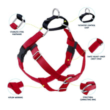 Load image into Gallery viewer, 2 Hound Design Freedom Harness Red