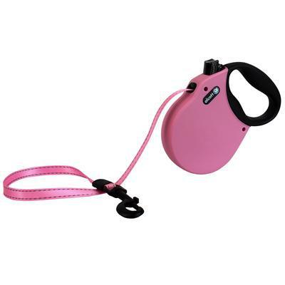 Alcott Adventure Retractable Leash  Pink