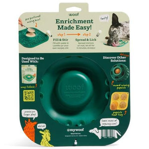 Woof  dog Lickmat green