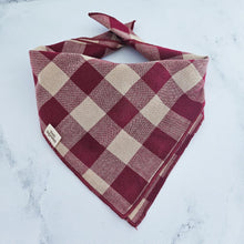 Load image into Gallery viewer, Murphy Plaid Bandana