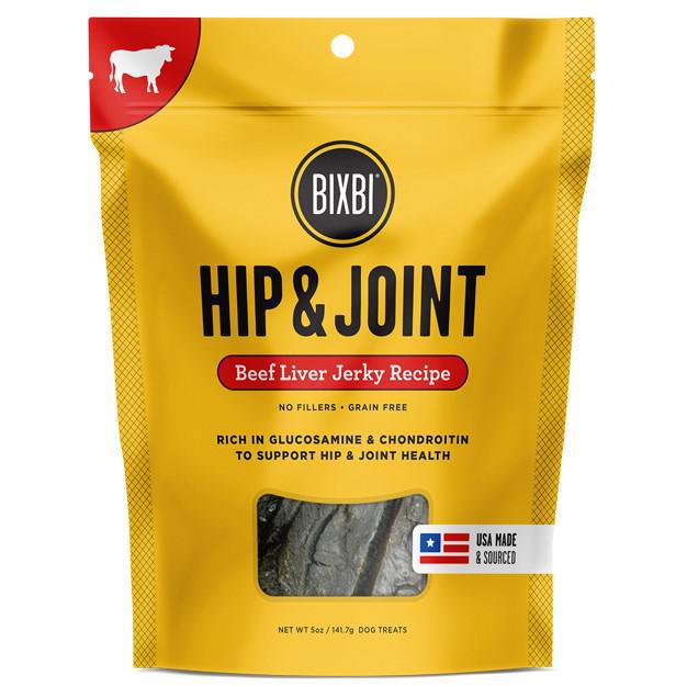 Bixbi Hip & Joint beef liver  jerky 5oz