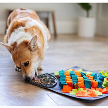 Load image into Gallery viewer, Messy Mutts Square Forage/Snuffle Mat 16" with Suction
