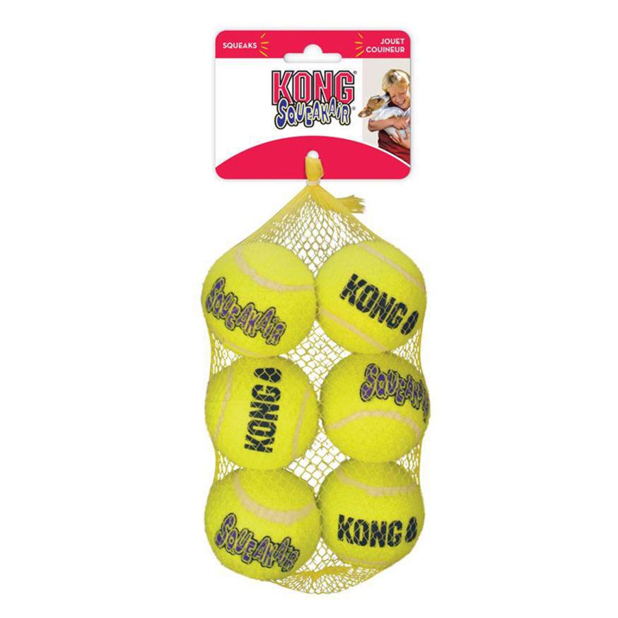 Kong Air Squeaker Ball MD 6pack