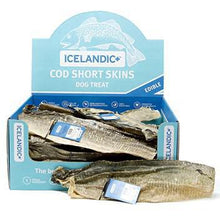 Load image into Gallery viewer, Icelandic Cod Short Skins Dog Chew