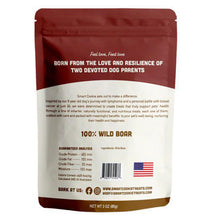 Load image into Gallery viewer, Smart Cookie Wild Boar Jerky Dog Treats 3 oz
