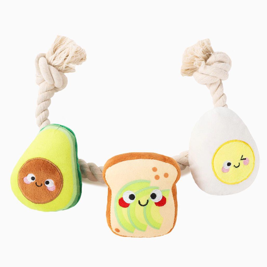 Avocado, Toast and Egg rope