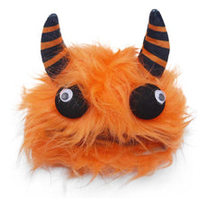 Load image into Gallery viewer, Furry Monster Hat Orange