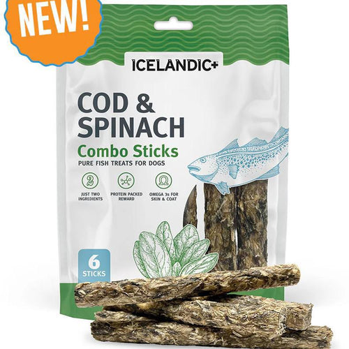 icelandic Cod & Spinach Combo Sticks