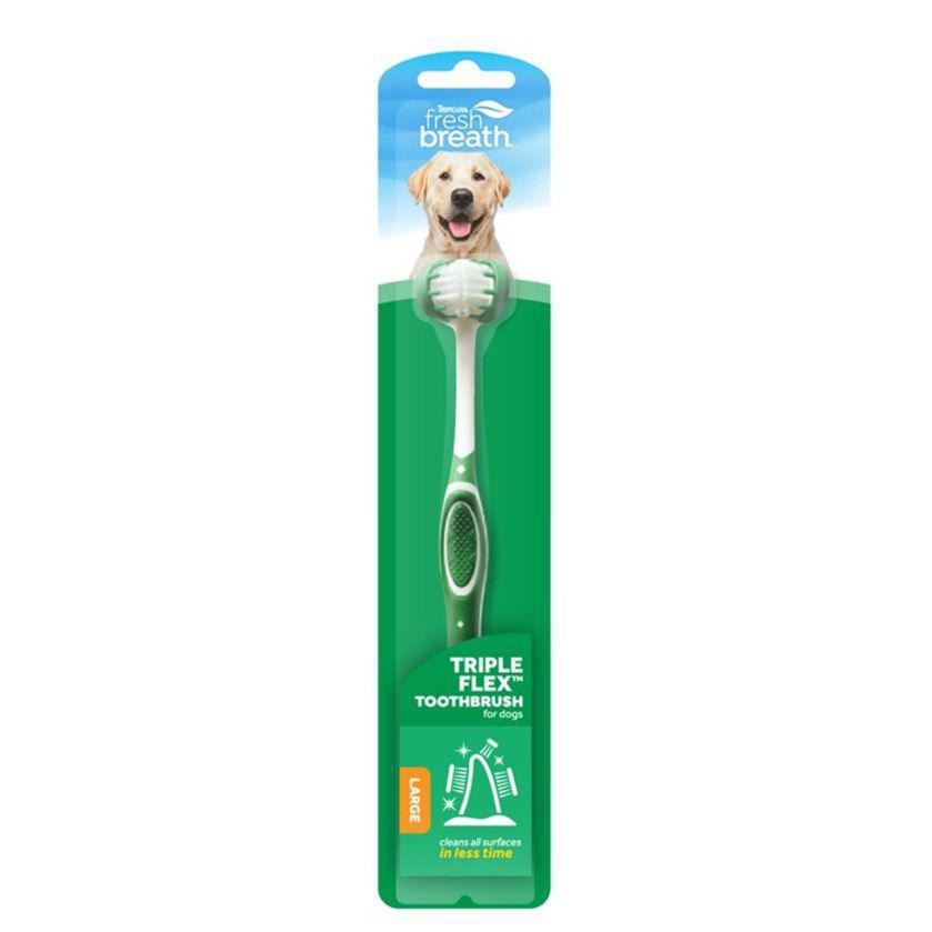 TropiClean  Triple flex Dog Toothbrush