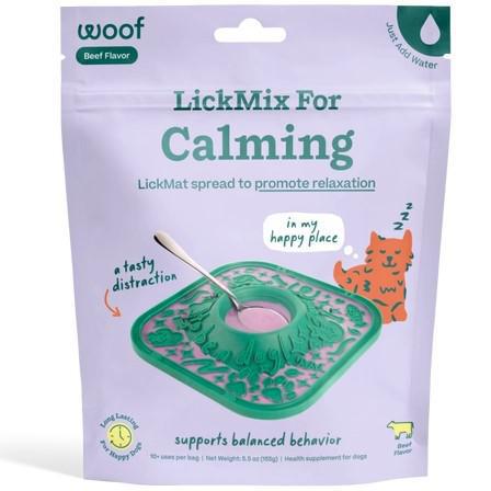 Woof  dog Lickmat Lickmix - Calming