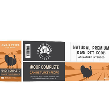 Load image into Gallery viewer, Oma's Pride woof complete turkey bulk