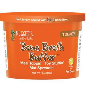 Nugget's healthy Bone Broth Butter Turkey 12oz