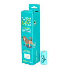 Load image into Gallery viewer, Messy Mutts Advanced BioRecycle Dog Poop Bags, 16 Refill Rolls, 240 Bag Count