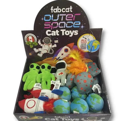 Fabcat  Outer Space Cat Toy