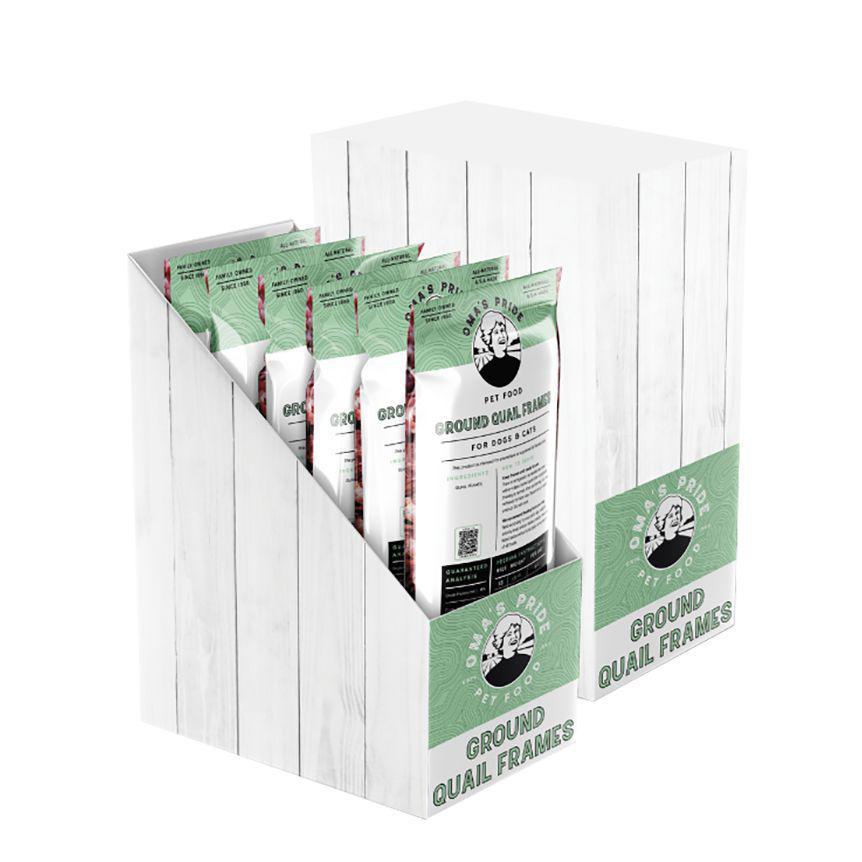 Oma's Pride D/C Ground Quail Frames 1 lb