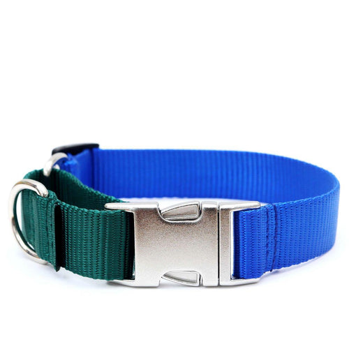 Mimi green Colorful Two Toned Martingale Loop Collar