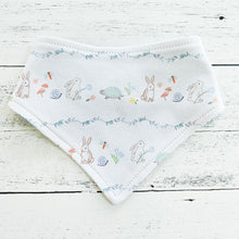 Load image into Gallery viewer, Pima Cotton Snap on bandana Bunny