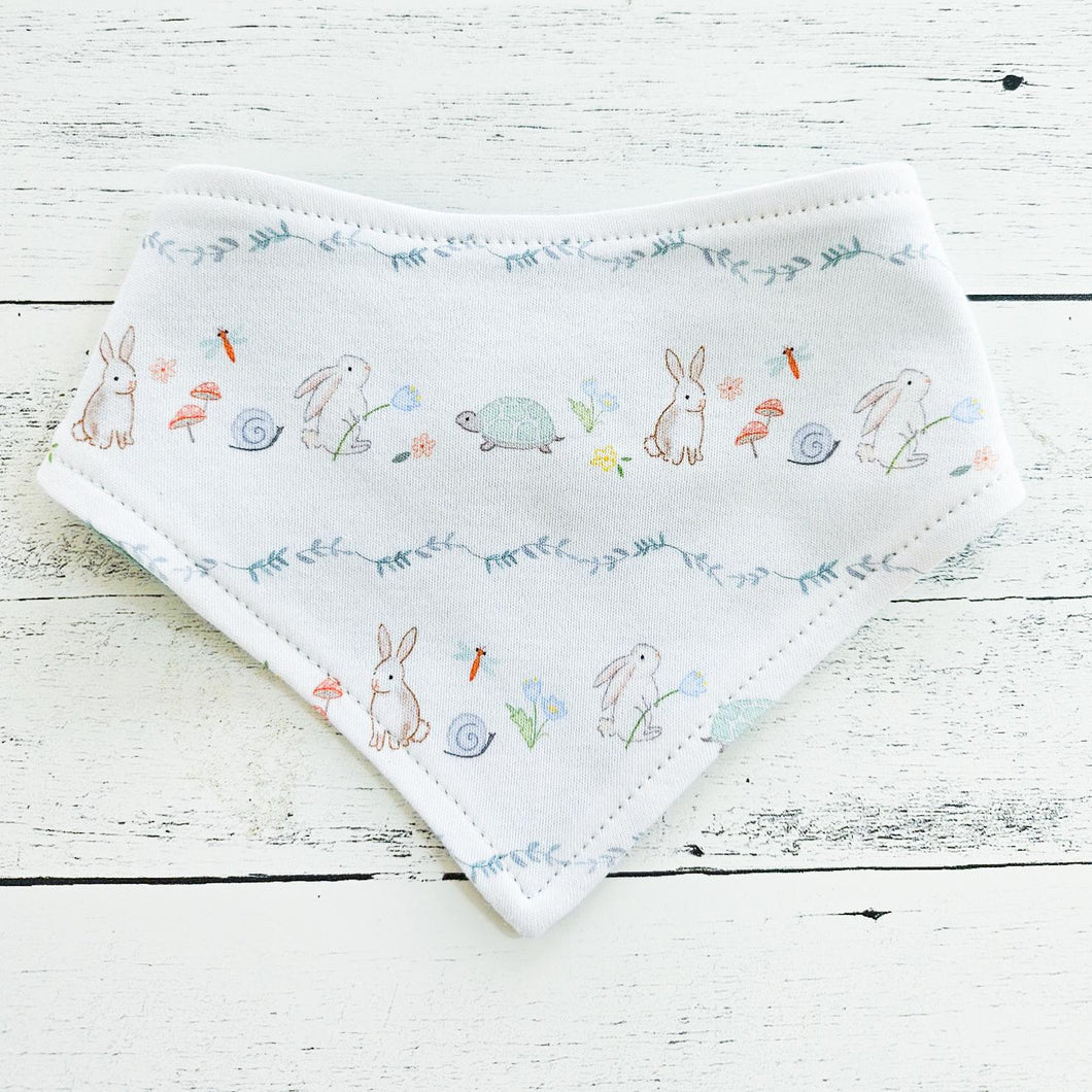 Pima Cotton Snap on bandana Bunny