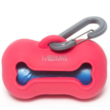Load image into Gallery viewer, Messy Mutts  Waste bag holder Red
