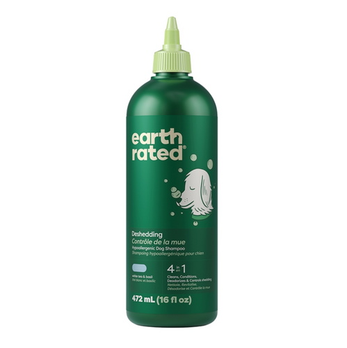 Earth Rated Dog Shampoo Deshedding 16oz