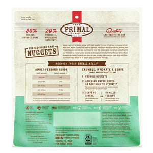 Primal Canine Freeze dried Chicken 14oz