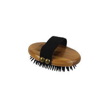 Load image into Gallery viewer, Bamboo Curry Brush with rubber bristles