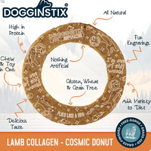 Load image into Gallery viewer, Dogginstix Lamb collagen cosmic donut