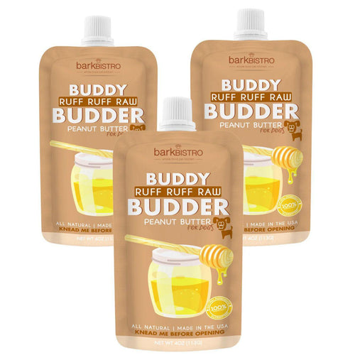 Bark Bistro  Ruff Ruff Raw Buddy Budder Squeeze Pack