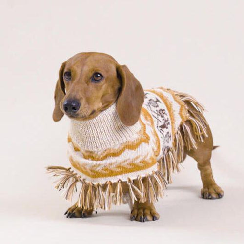 Llama Natural Alpaca Dog Poncho