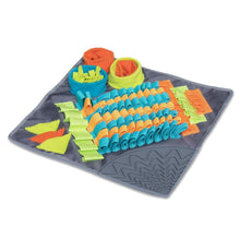 Load image into Gallery viewer, Messy Mutts Square Forage/Snuffle Mat 16" with Suction