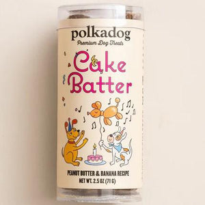 Polka dog cake batter nuggets 2.5oz tube