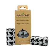 Load image into Gallery viewer, HOUNDSCOOP  120-Count Pet Waste Bags Unscented
