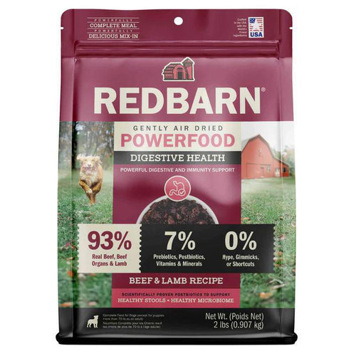 Redbarn dog air dried Beef Lamb2lb