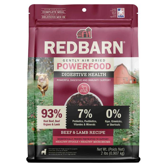 Redbarn dog air dried Beef Lamb2lb