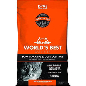 World's Best Cat Low tracking unscented 8lbs, 14lbs, 28lbs