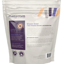 Load image into Gallery viewer, Momentum Bison Liver Dog Treats 4oz