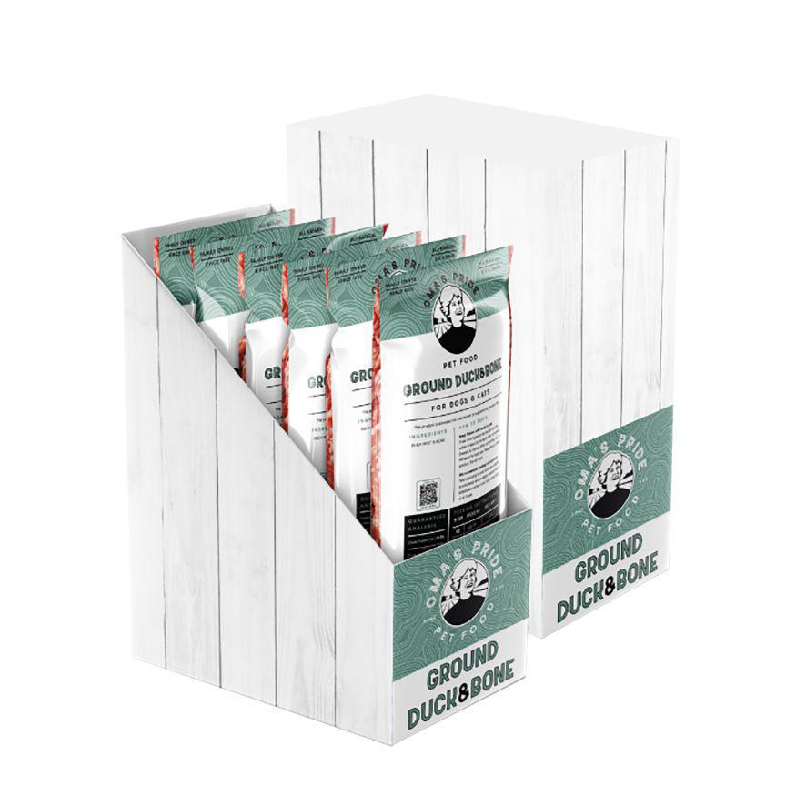 Oma's Pride D/C Ground Duck Meat & Bone 1 lb
