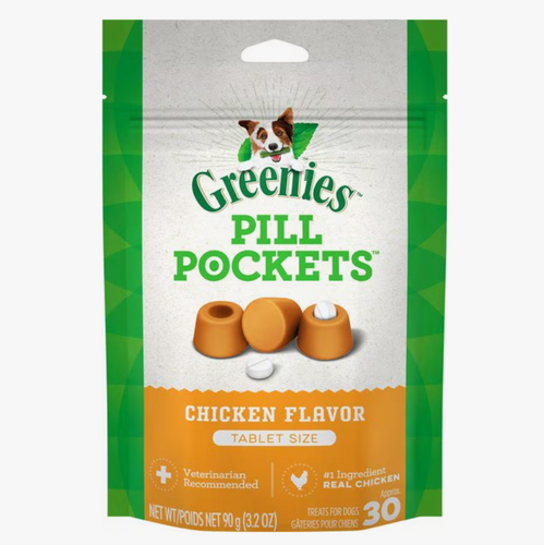 Greenies Pill Pocket Chicken Cat 1.6oz