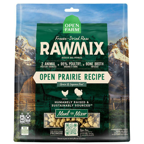 Open Farm GF RawMix Open Prairie Raw Morsels 13.5oz
