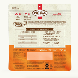 Primal Pronto Dog Freeze-Dried Beef