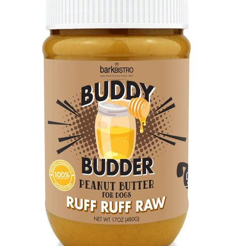 Bark Bistro Ruff Ruff Raw  BUDDY BUDDER 17oz jar