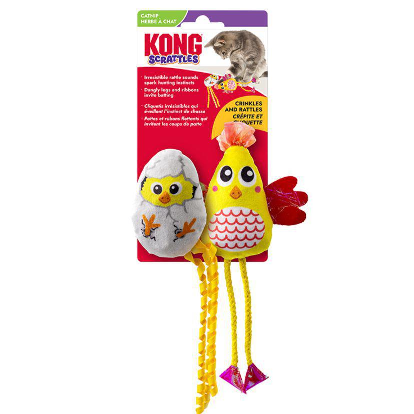 Kong Scrattles chicken